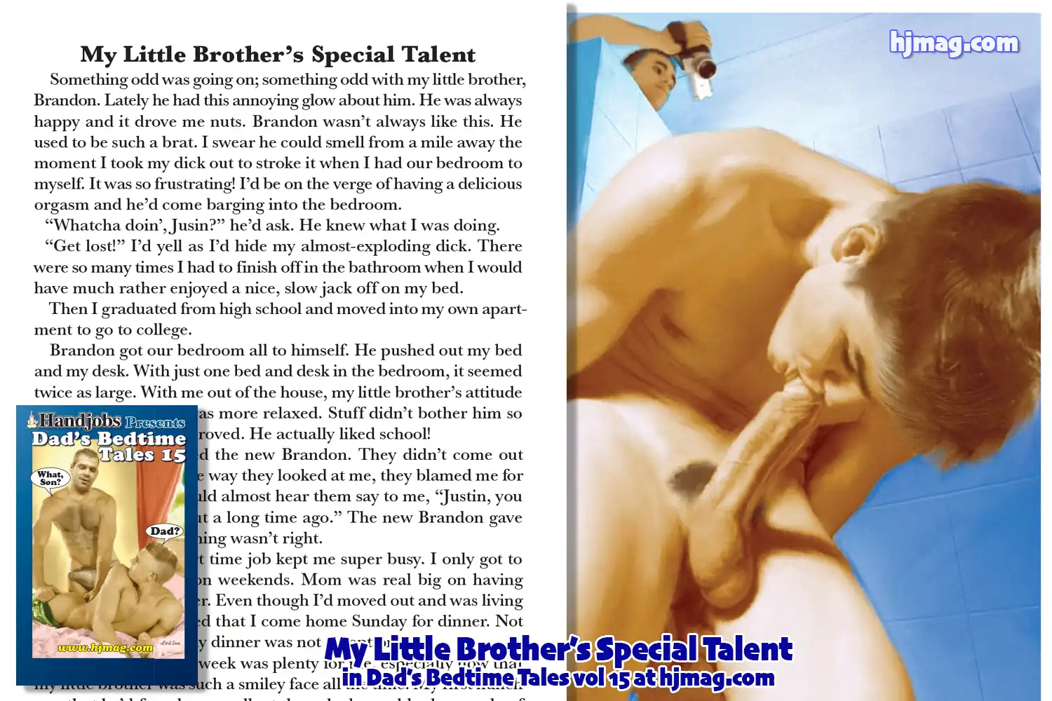My Little Brother’s Special Talent in Dad’s Bedtime Tales vol 15