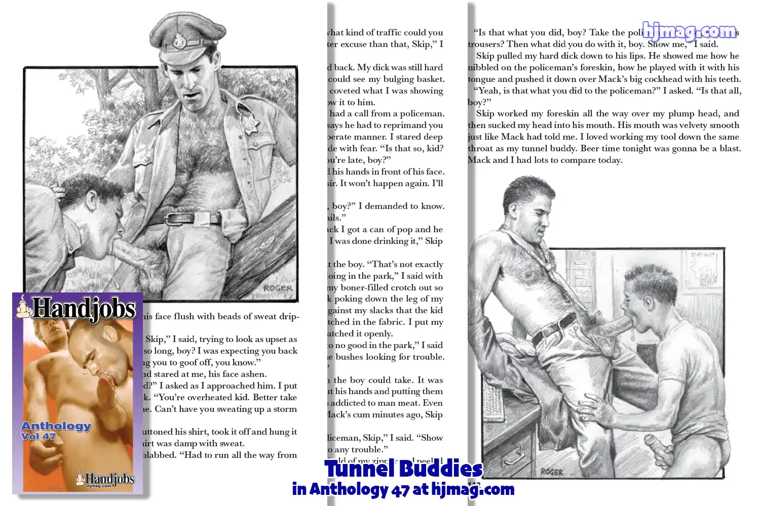 Tunnel Buddies in Handjobs Anthology 47