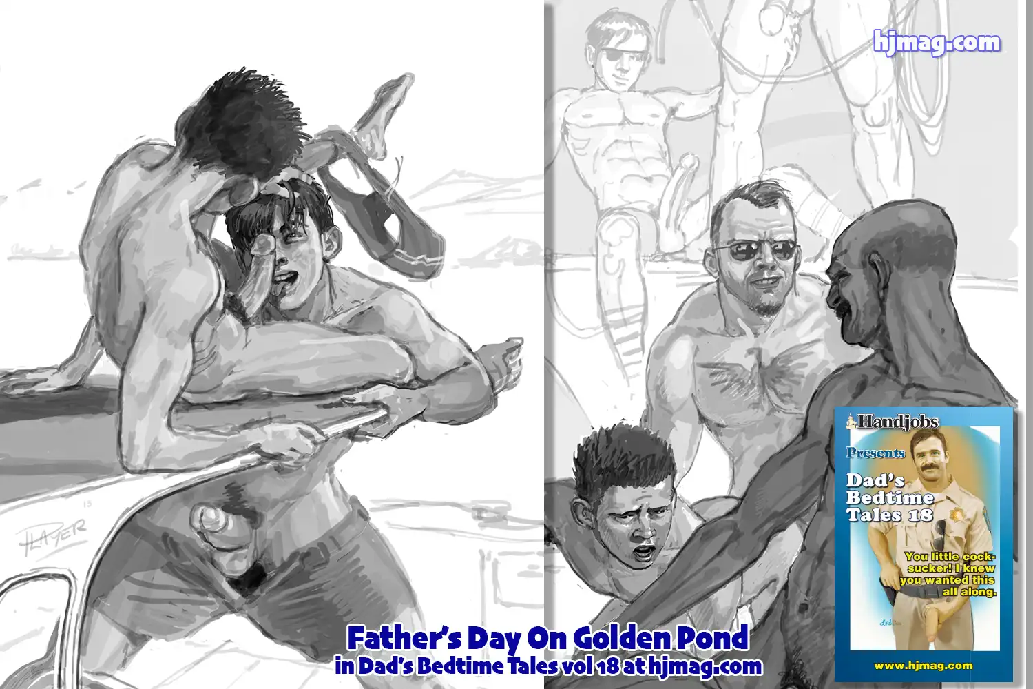 Father’s Day on Gold Pond in Dad’s Bedtime Tales vol 18