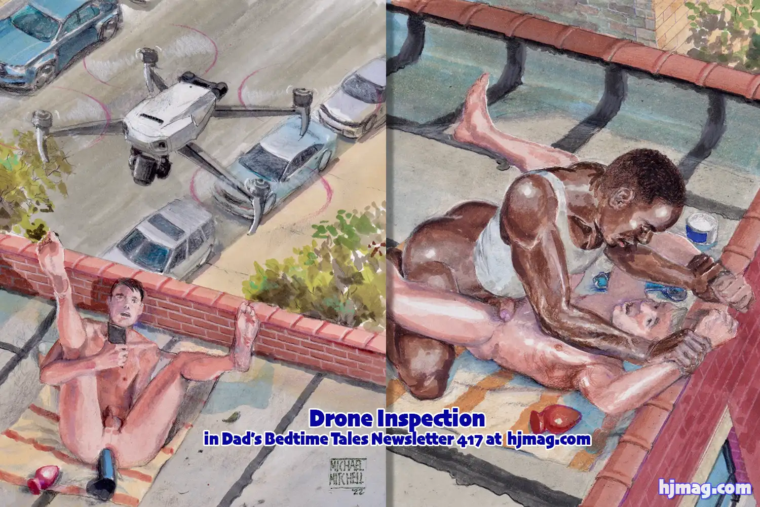 Drone Inspection in DBTN 417.
