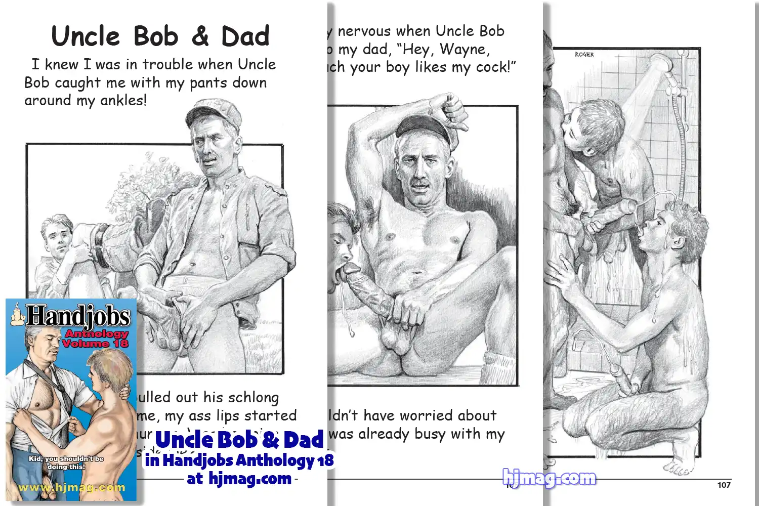 Uncle Bob & Dad in Handjobs Anthology 18