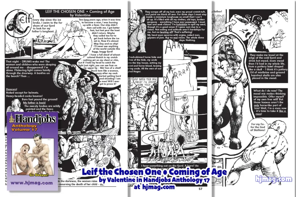 Leif the Chosen One in Handjobs Anthology 17