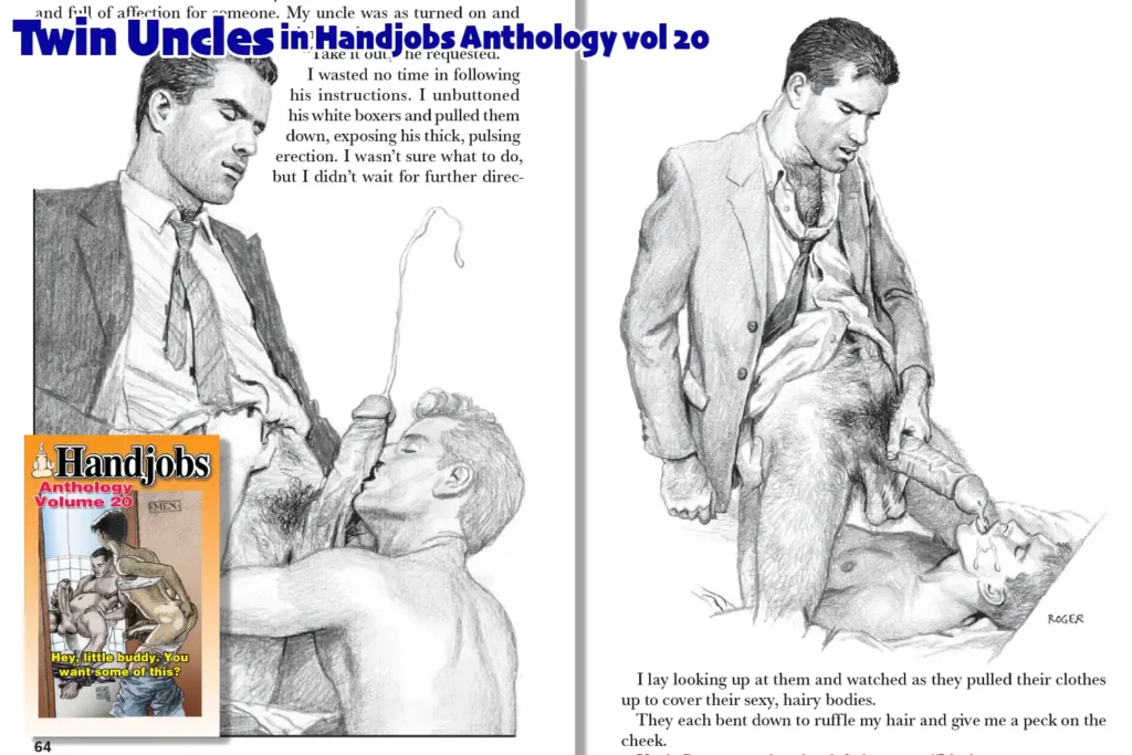 Twin Uncles in Handjobs Anthology 20